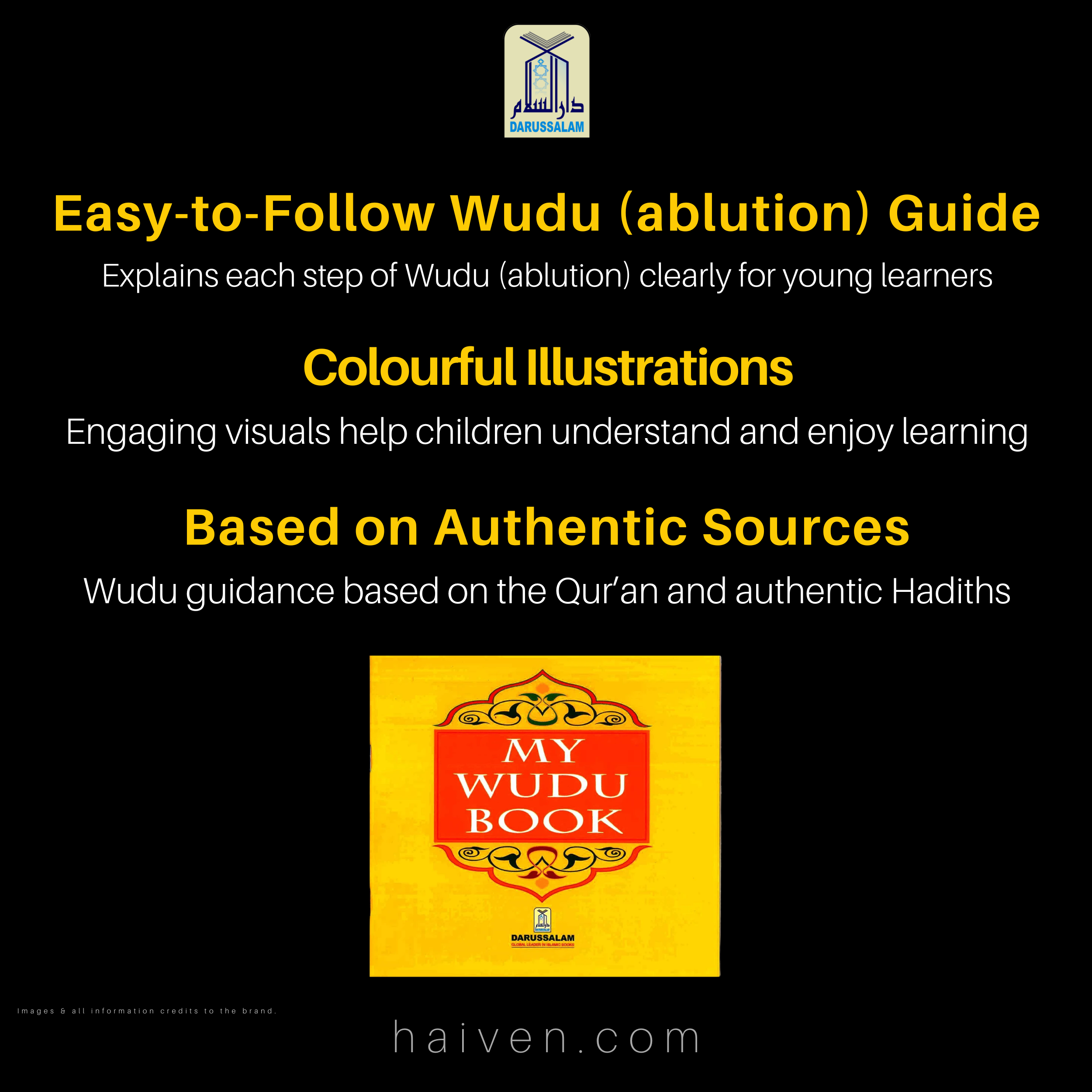 My Wudu Book – Colour
