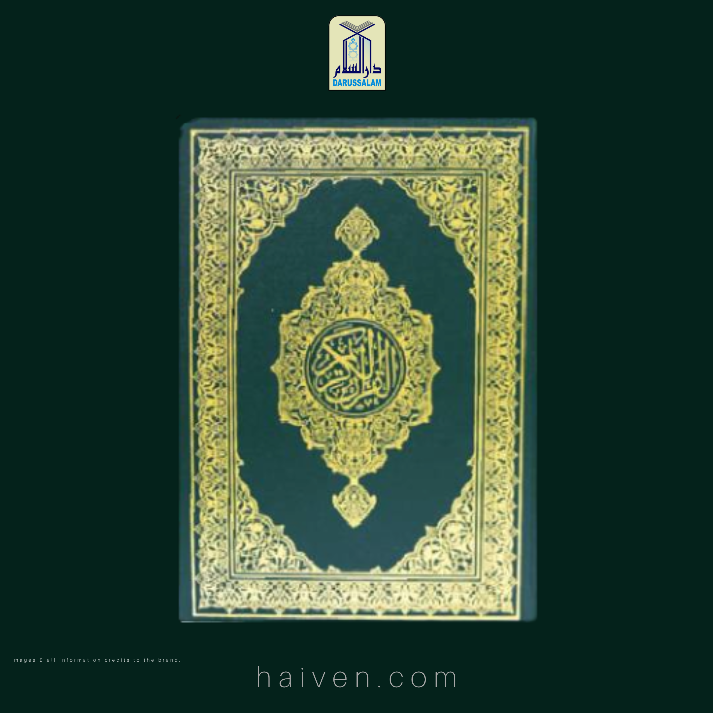 Mushaf Madina 14X21 Green