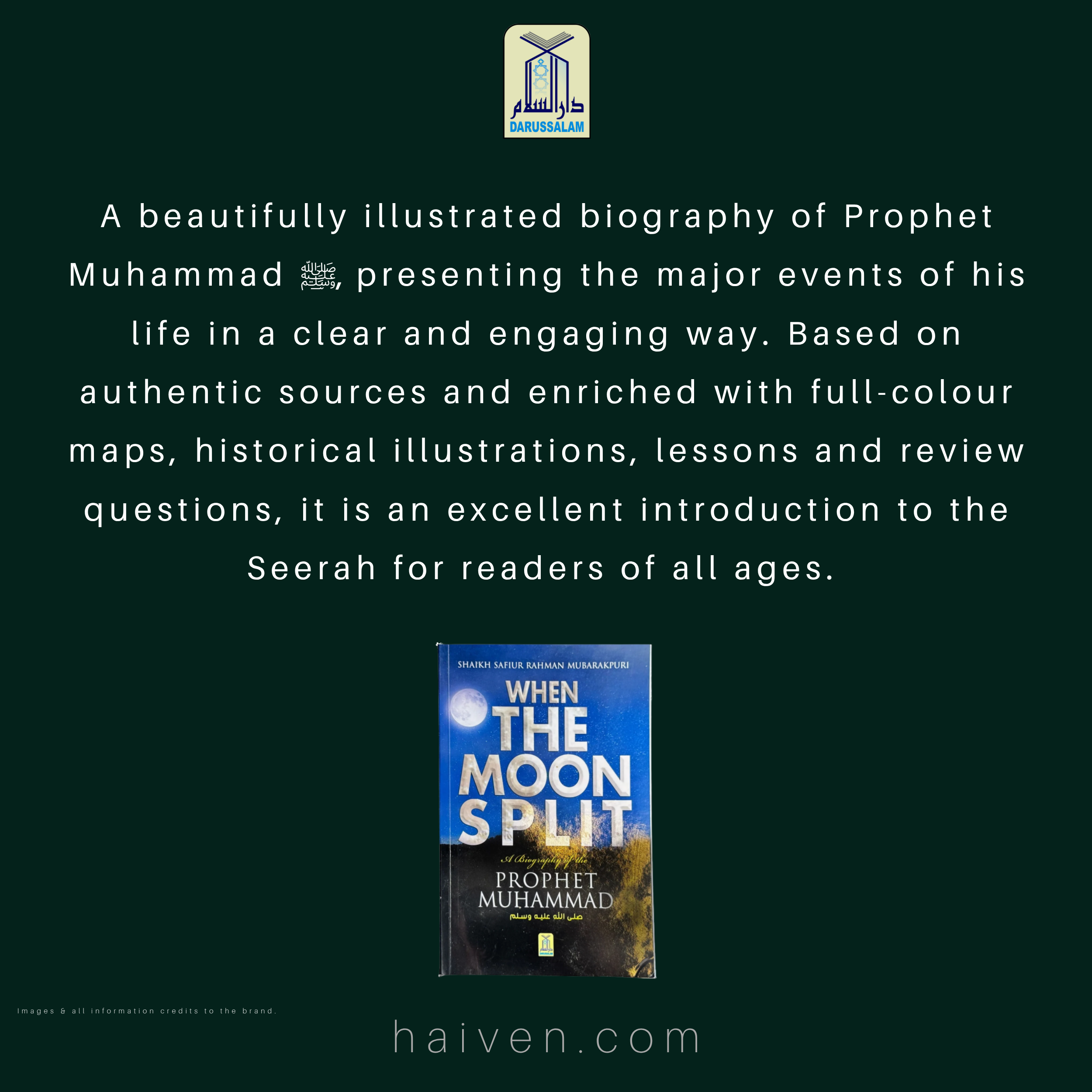 When the Moon Split - A Biography of the Prophet Muhammed ﷺ