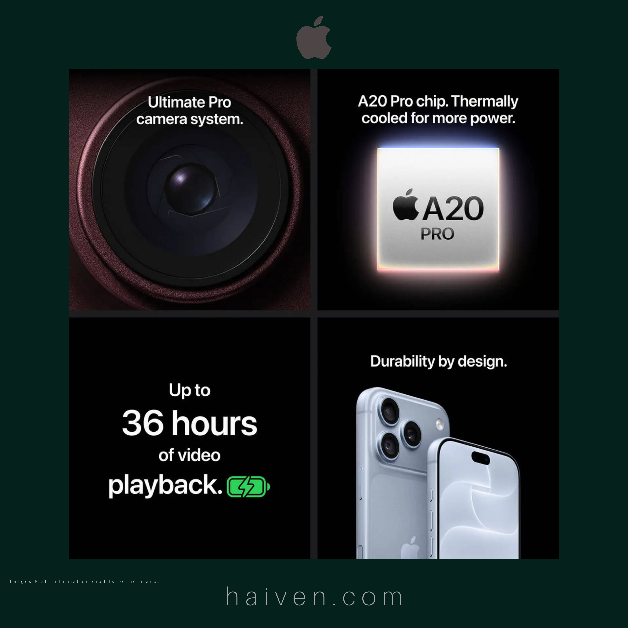 Apple iPhone 18 Pro Max TDRA – 6.9" Super Retina XDR OLED Display, A20 Pro Chip, 6-Core CPU, 7-Core GPU, 16-Core Neural Engine