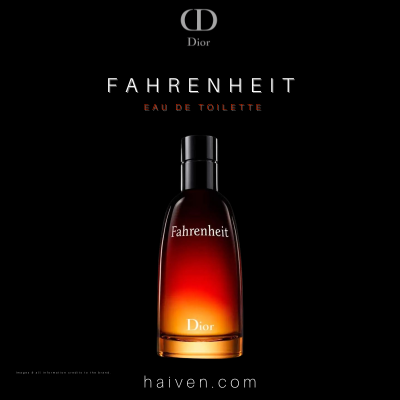 Dior Fahrenheit EDT 100ml: Citrus, Green Violet and Leather