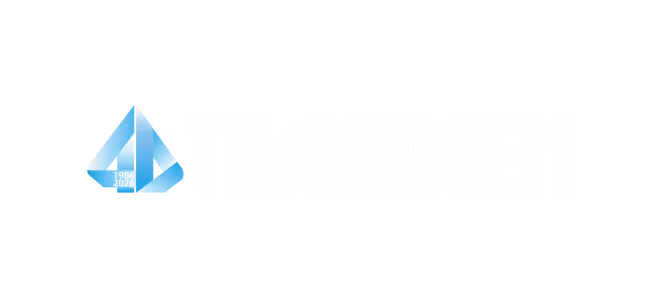 Logo of Latitude with a blue triangular design and text '1996-2024'.