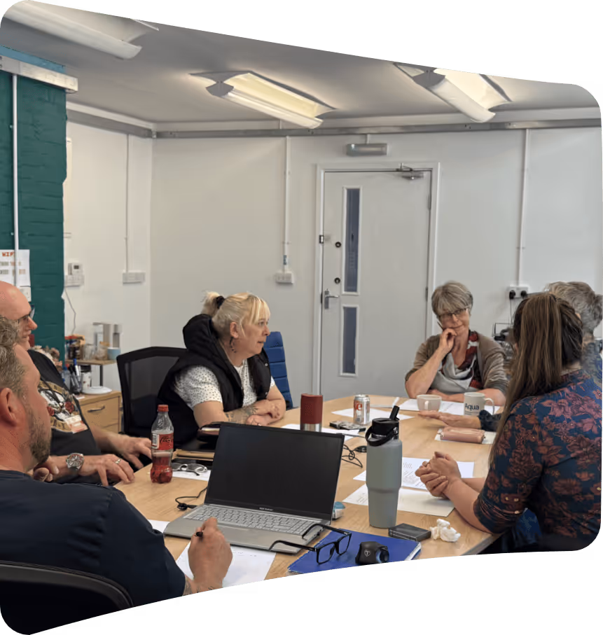 You First support services team meeting 