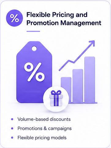 Flexible Pricing and Promotion Management