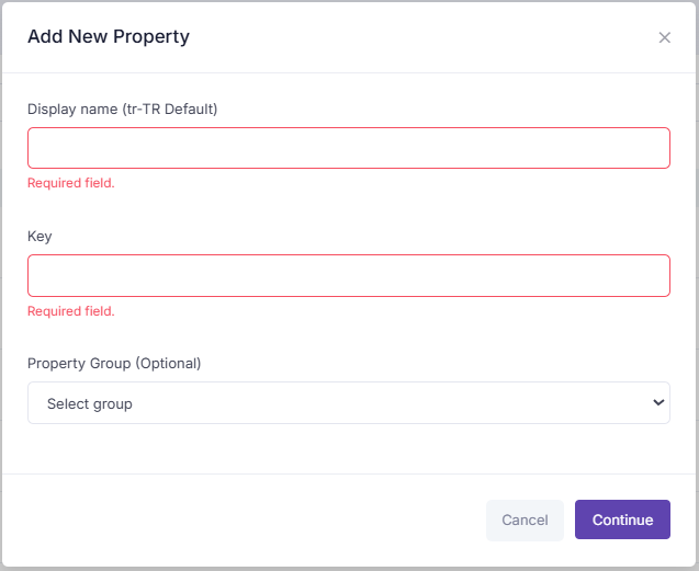 Add Property
