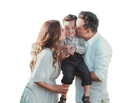 Beautiful family of love