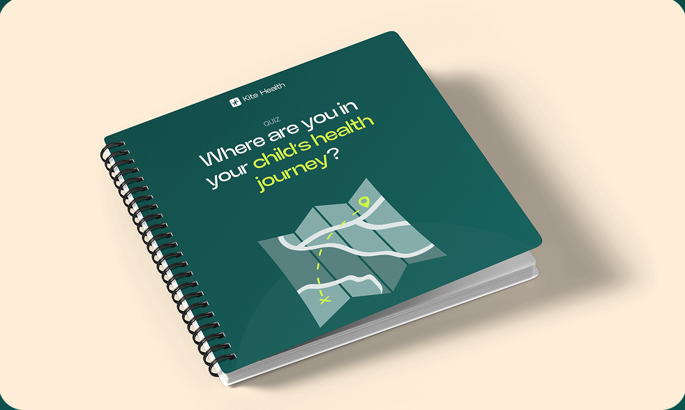 Kite Health guide notebook
