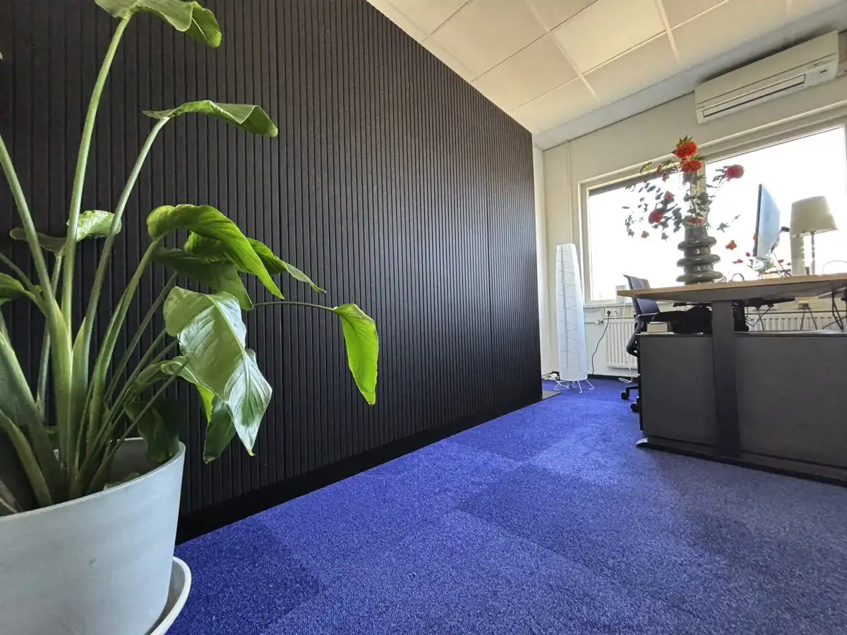 Akoestische wand voor kantoor op maat