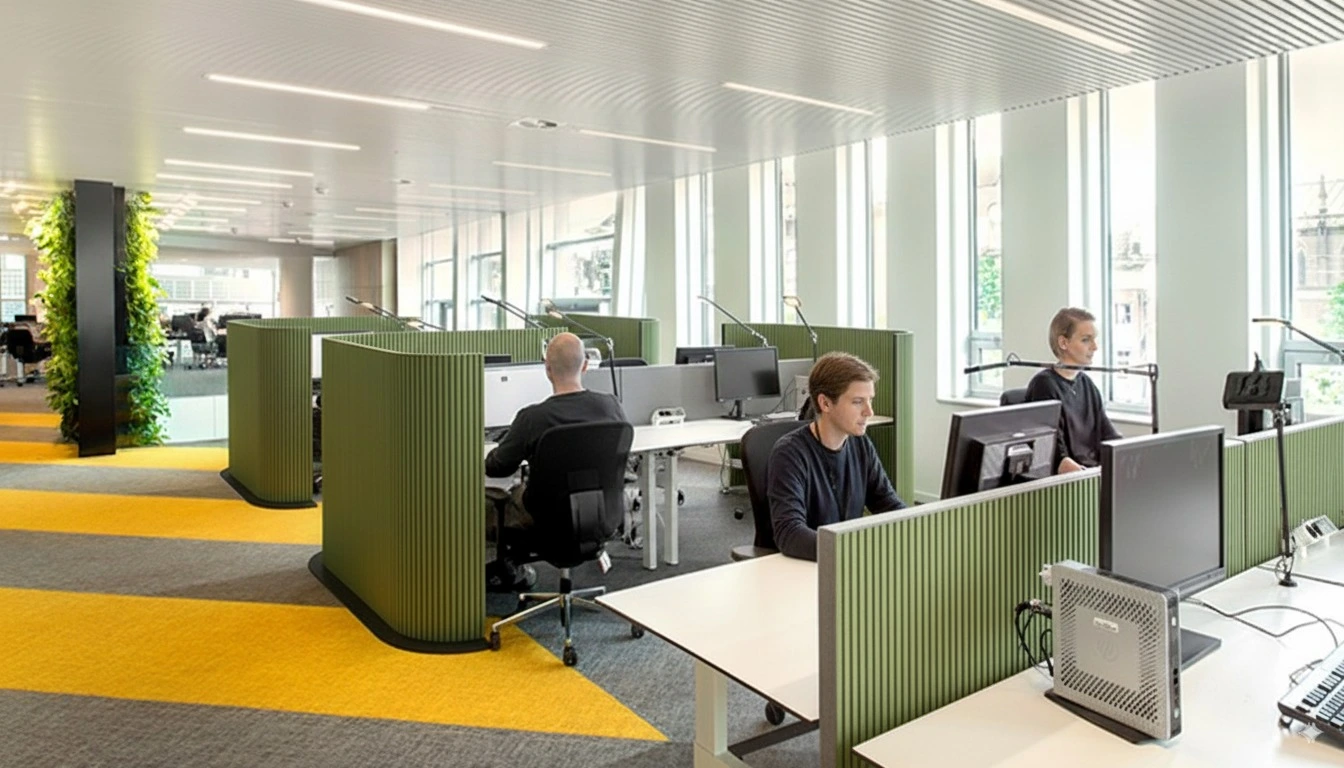 Flexpanel voor kantooromgevingen
