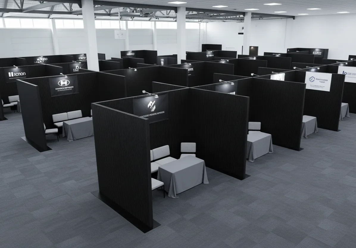 Flexpanel akoestische wanden voor kantoor