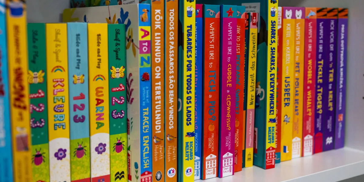Townhouse Publishing Ltd Bookcase of books