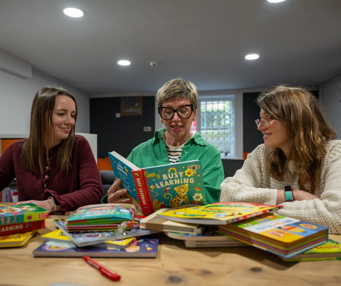 Townhouse Publishing Ltd Team inspecting books