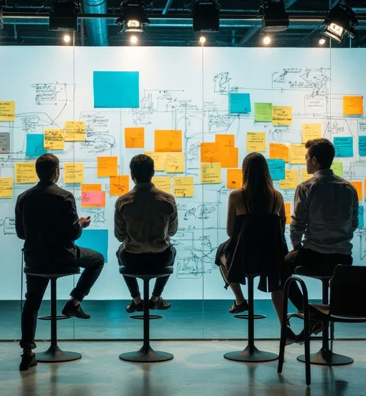 Wissensaustausch der Wirtschaftspartnerschaft