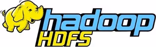 Yellow elephant logo for Hadoop HDFS big data storage technology