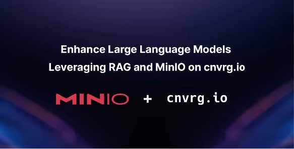 MinIO and cnvrg.io partnership for enhancing large language models