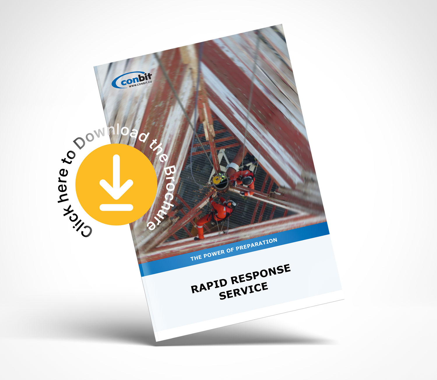 You can download the brochure on Conbit's rpid response service here. Conbit has specialist crew and equipment available to make your offshore asset safe again after a storm, hurican, typhoon or any other form of extreme weather. Supported by structural engineering from the back office.