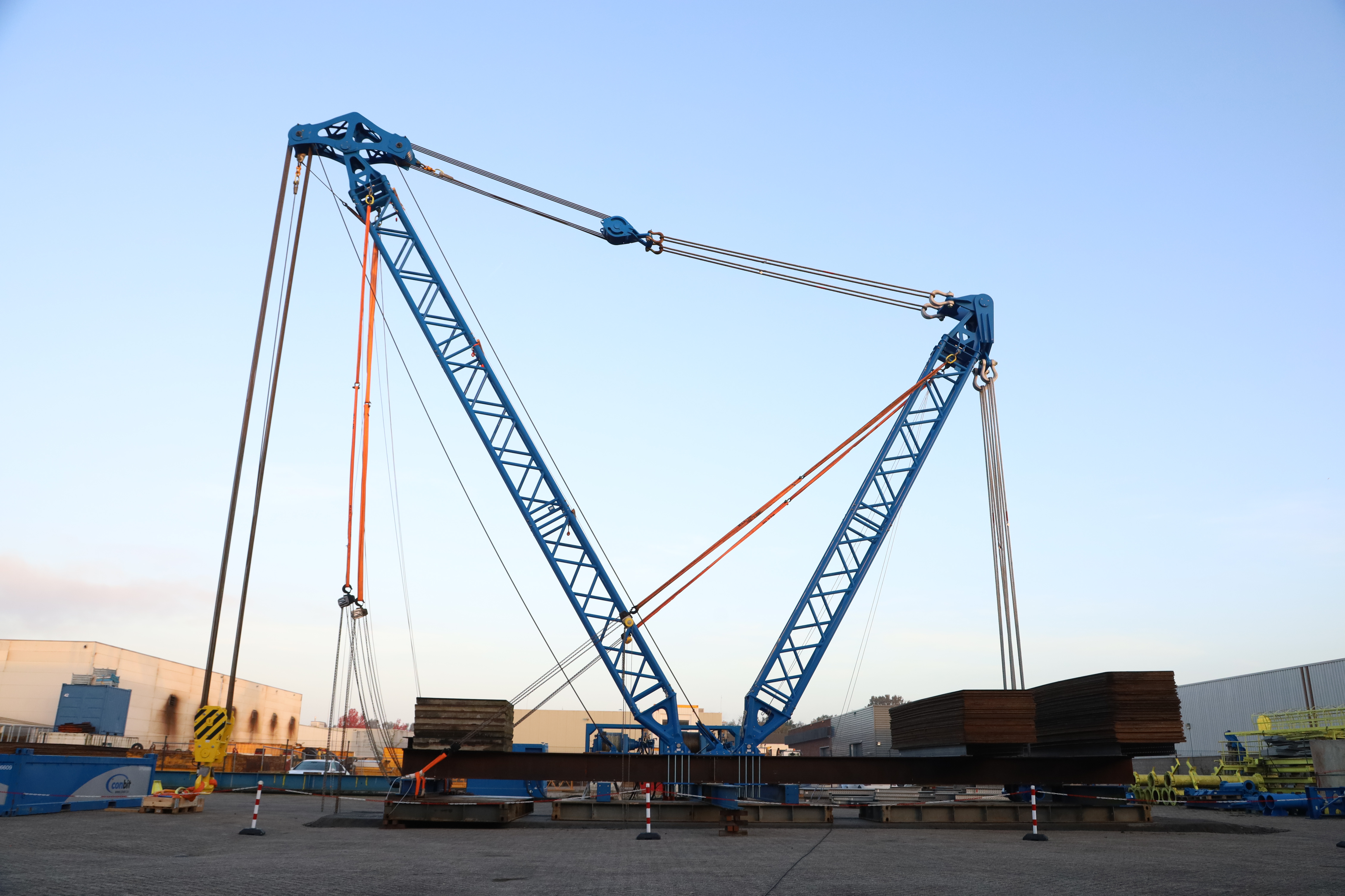 SL900 assembled at the Conbit yard