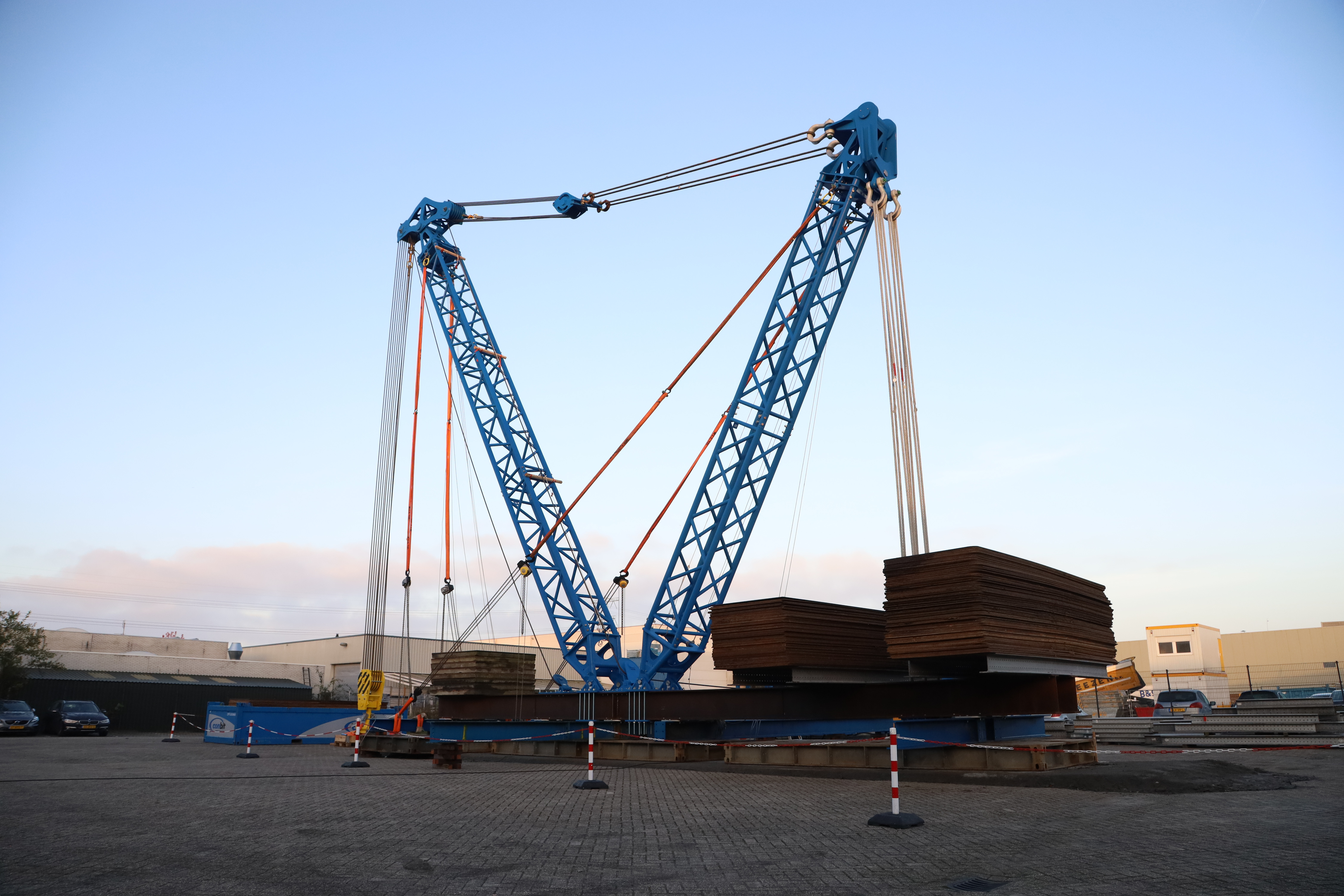 SL900 assembled at the Conbit yard