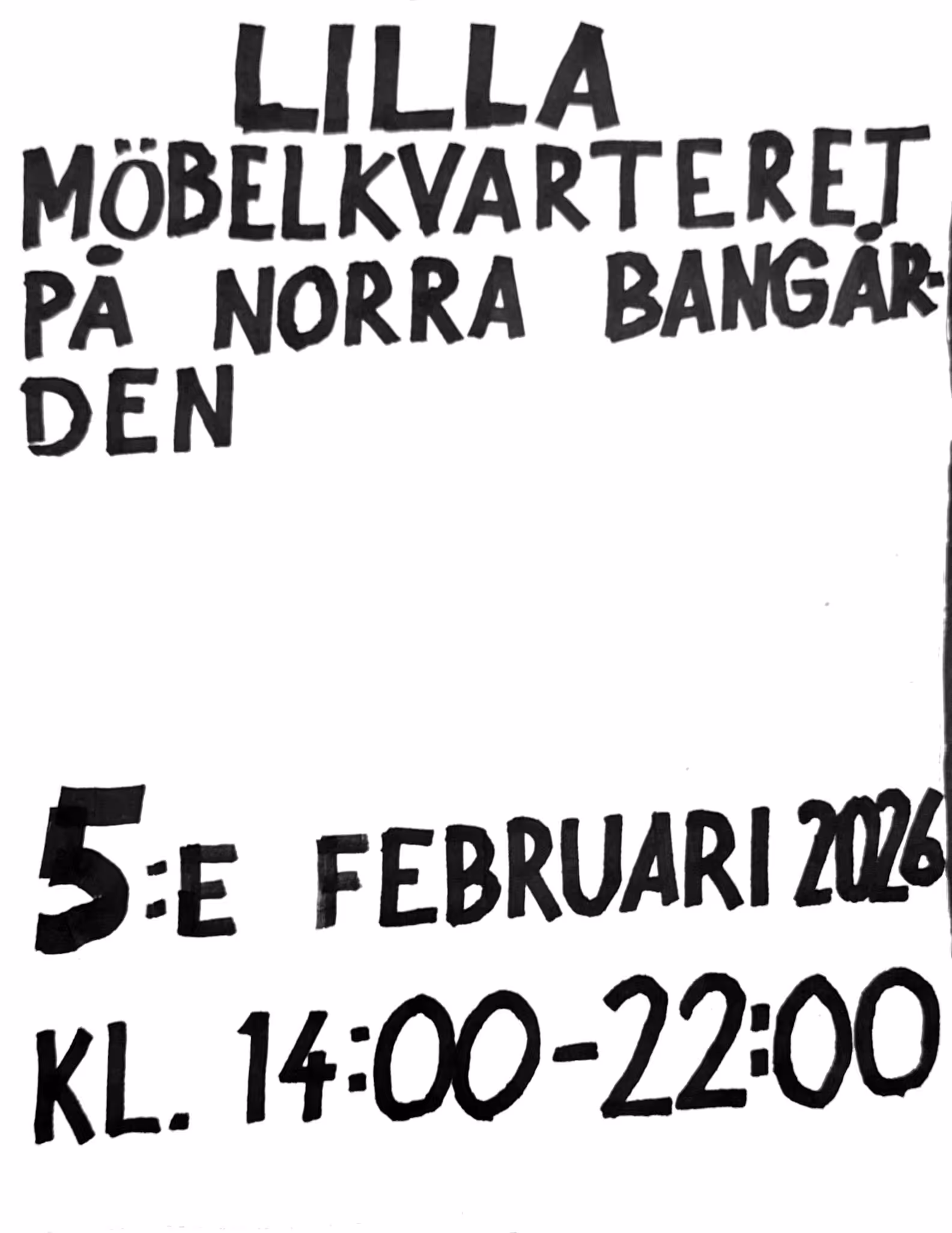 Lilla Möbelkvarteret på Norra Bangården