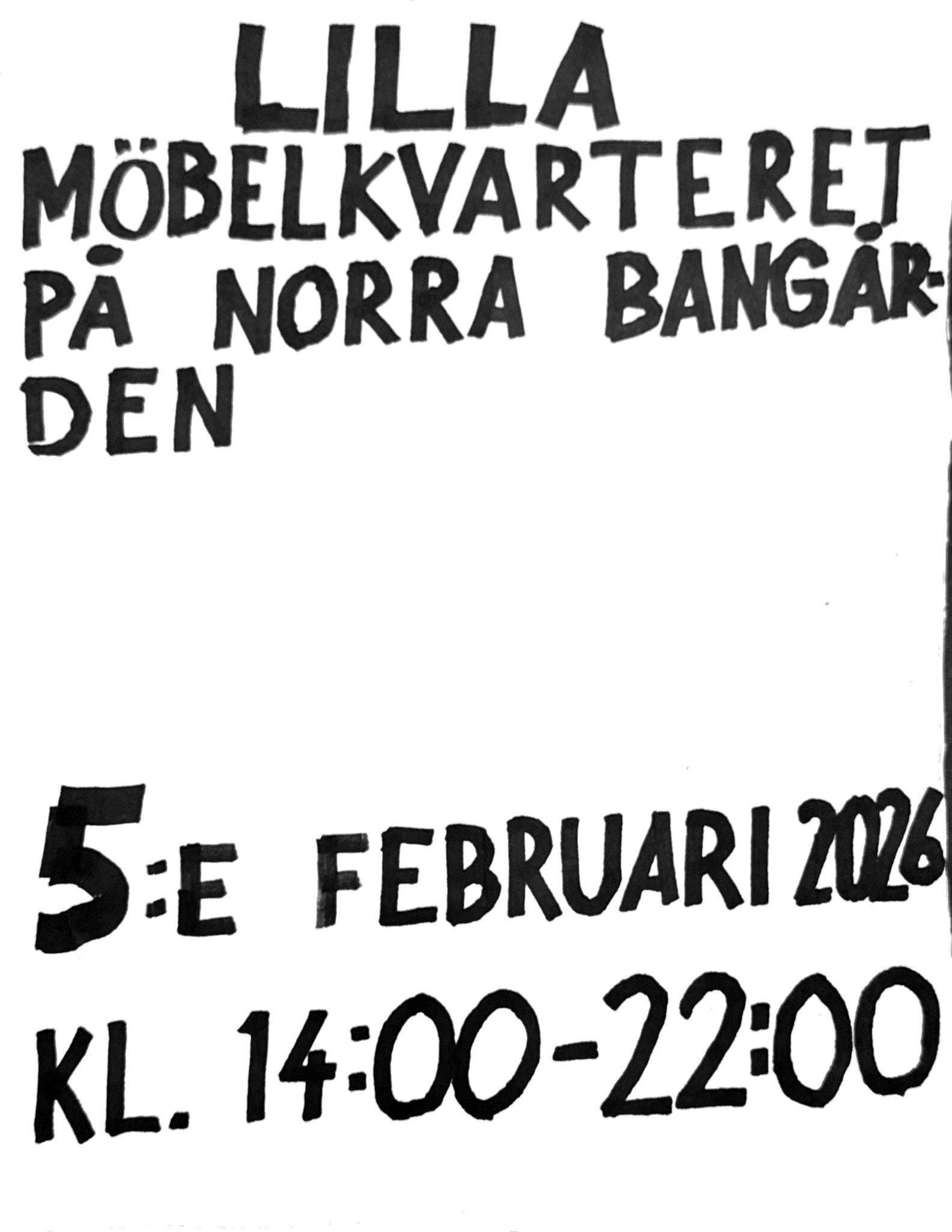 Lilla Möbelkvarteret på Norra Bangården