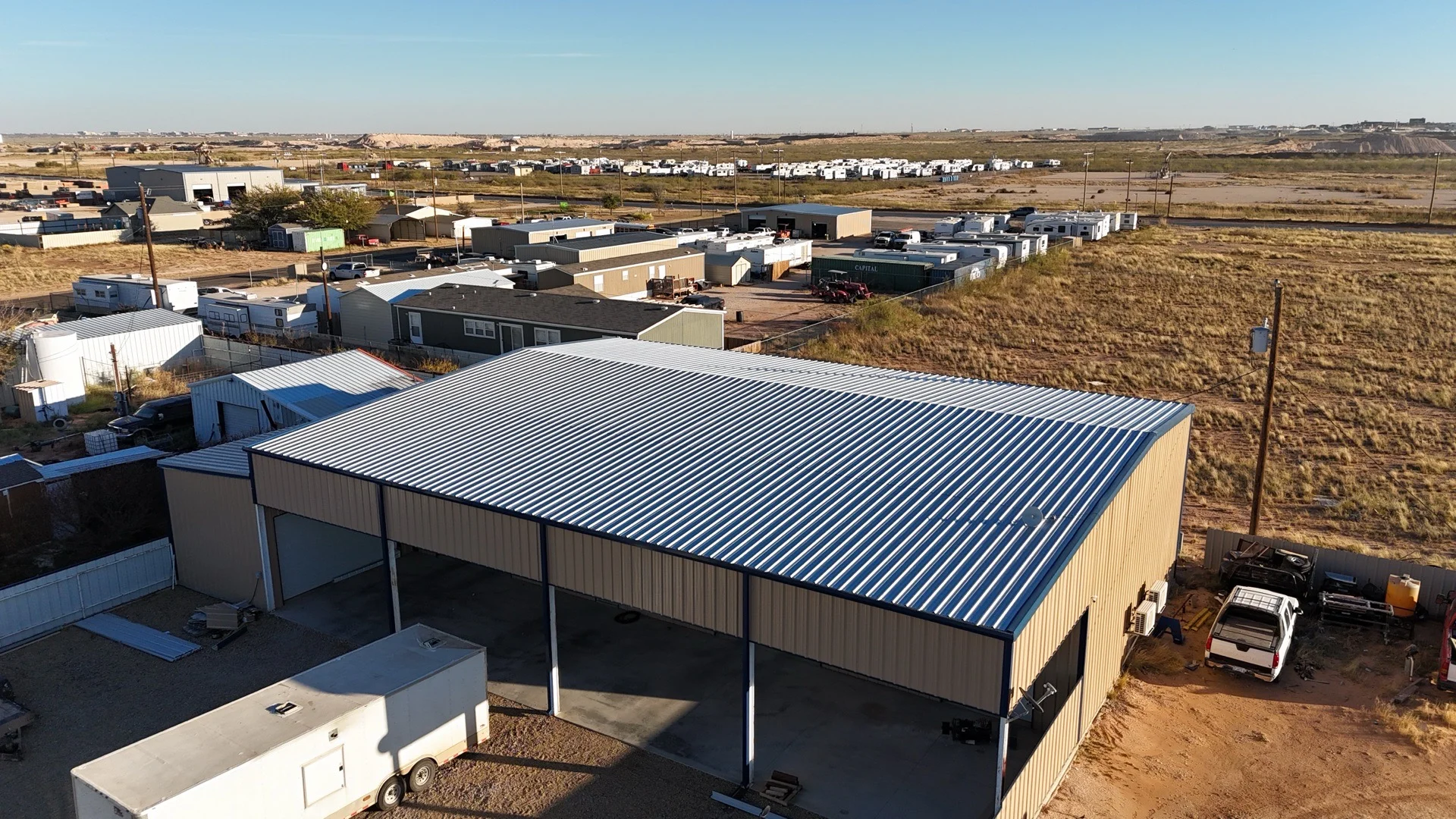 Commercial Metal Roofing Company in Midland & Odessa