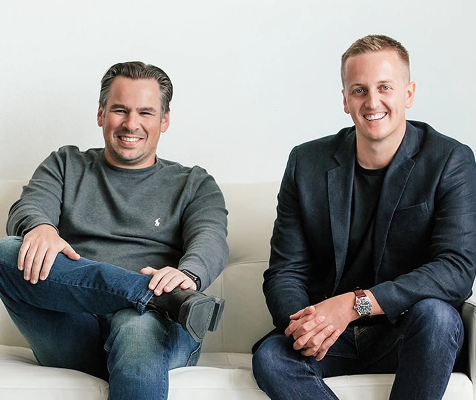 Matt Tresidder and Chris Heaslip Photo