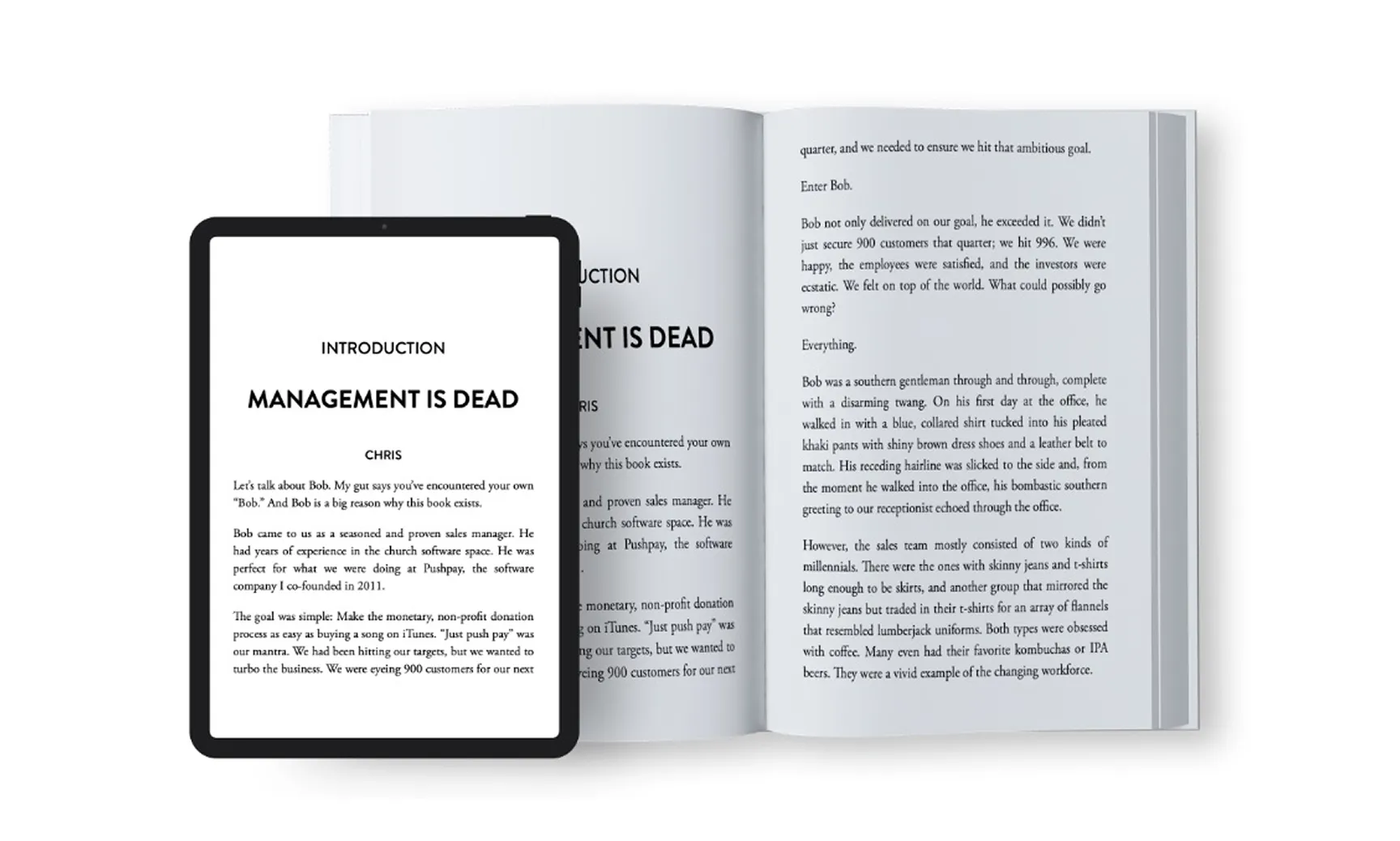 Book and e-book image