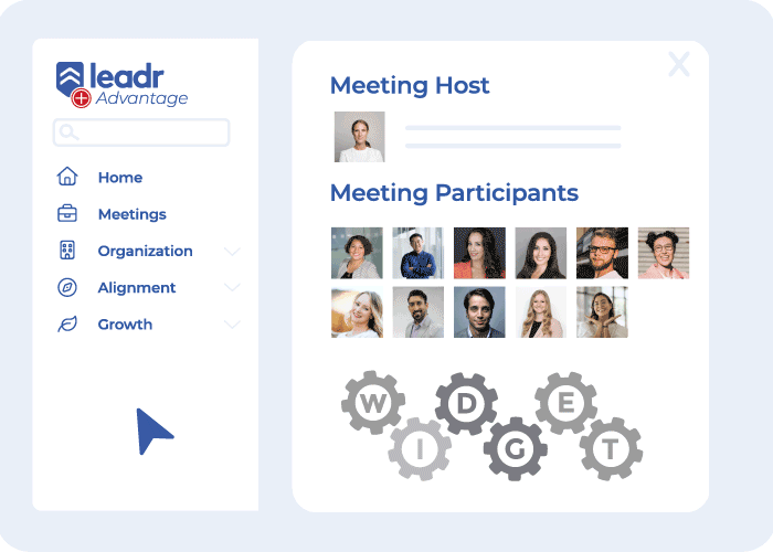 Screenshot of Leadr interface displaying Working Genius Map for Enablement and Tenacity teams.