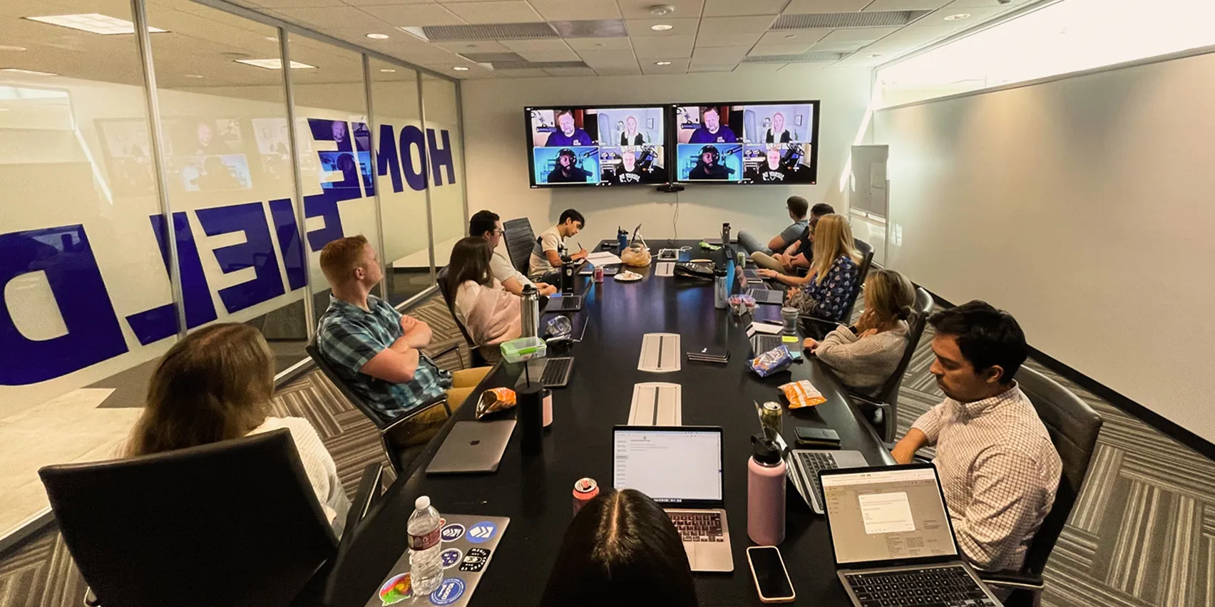 Leadr team in conference room