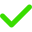 green check mark
