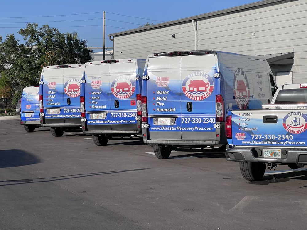 disaster recovery pros truck fleet