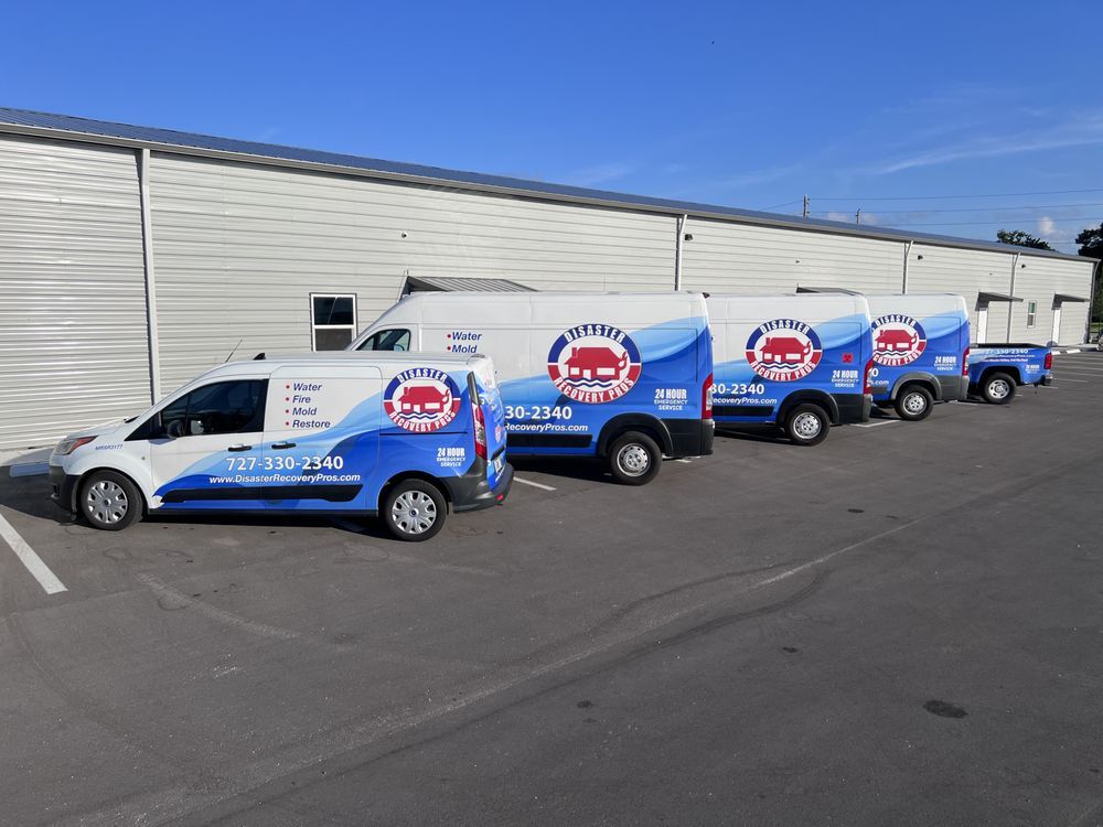 disaster recovery pros truck fleet