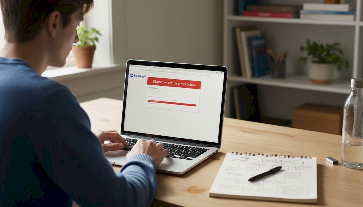 Designer reviews SaaS signup form feedback