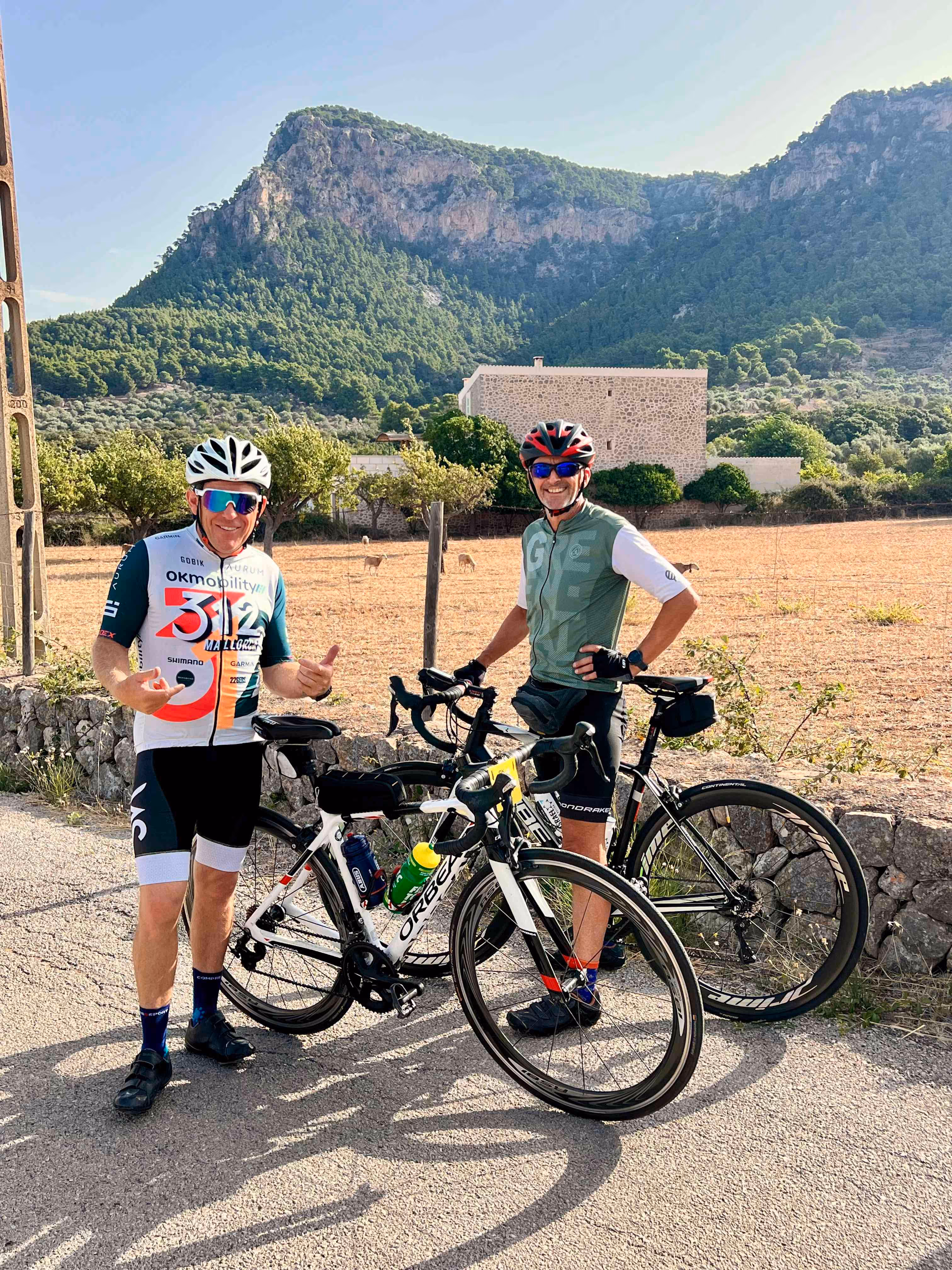 the team cycling in mallorca