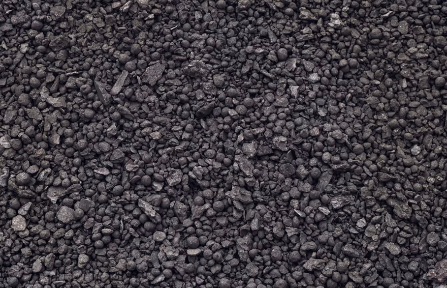 Processed ore concentrate from mining operations for specialized bulk transport