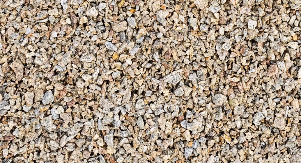 Pea gravel aggregate for landscaping pathways and bulk delivery services