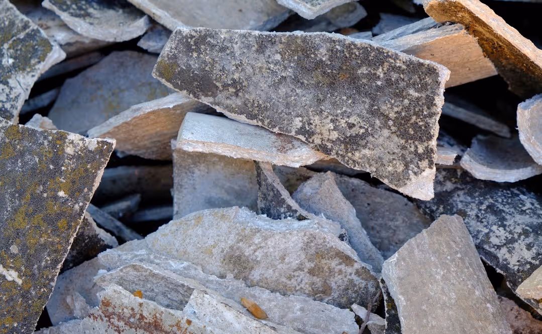 Hazardous asbestos containing materials for specialized abatement and disposal services