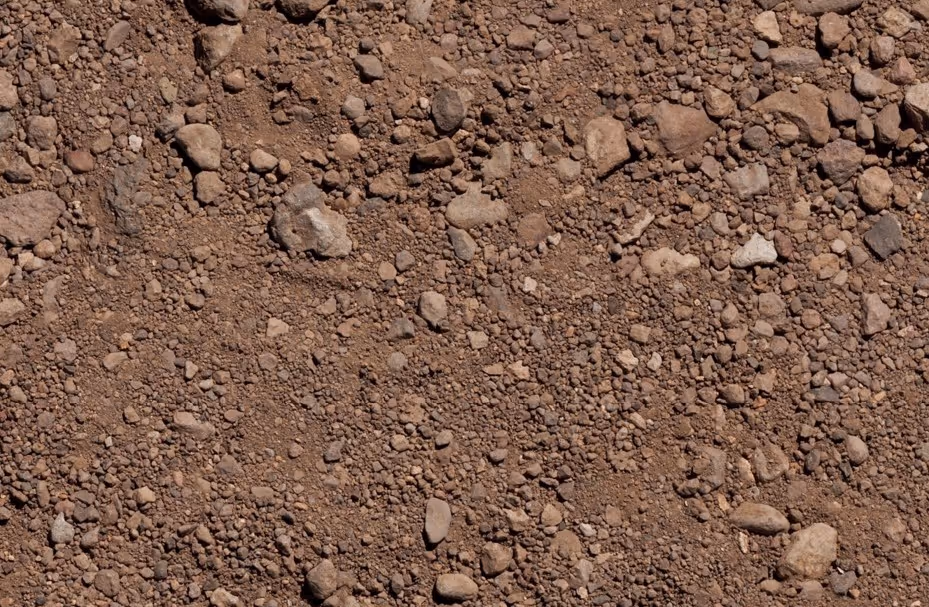 Engineered structural soil mix for urban tree planting and load bearing bulk transport