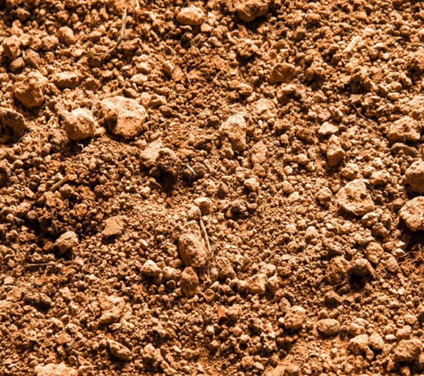 Clean fill dirt and aggregate material for excavation backfill requiring import and excavation support