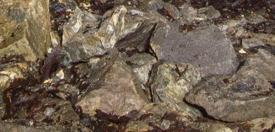 Weathered rock and stone fragments from tunnel and shaft excavation requiring specialized underground excavation support