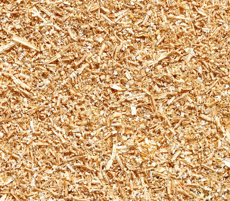 Fine sawdust and wood particles from lumber milling requiring specialized forestry product transport services