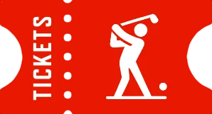 HOF Golf Outing Tickets Icon.