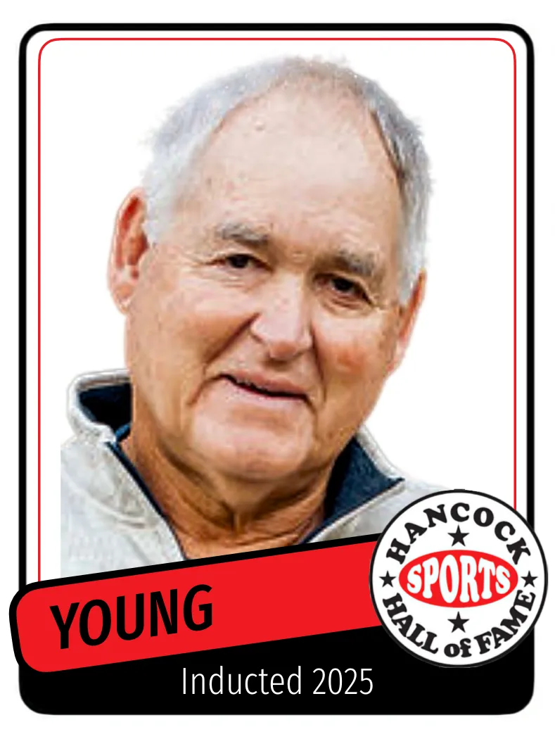 Larry Young Trading Card image.