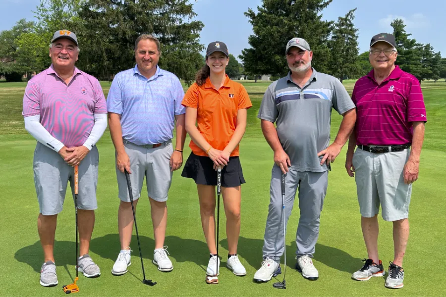 Hancock Sports Hall of Fame Golf Outing Winners 2023.