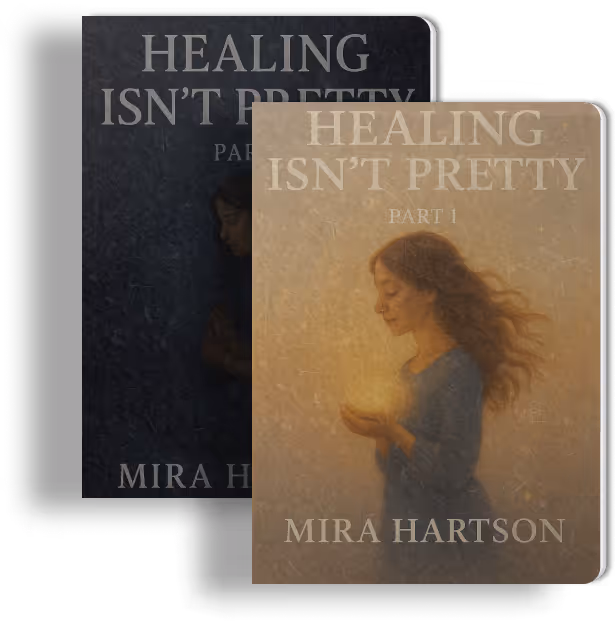 Healing Isn’t Pretty Part 1 & Part 2 covers