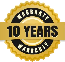 10 year warranty