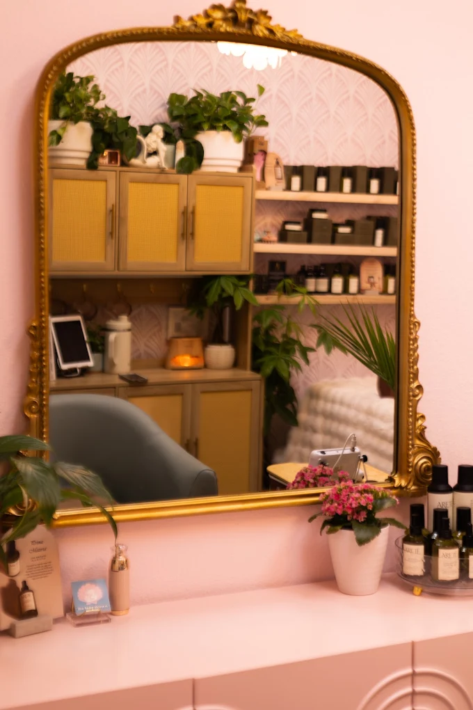 Modern head spa studio in Encinitas providing holistic hair wellness treatments and scalp care