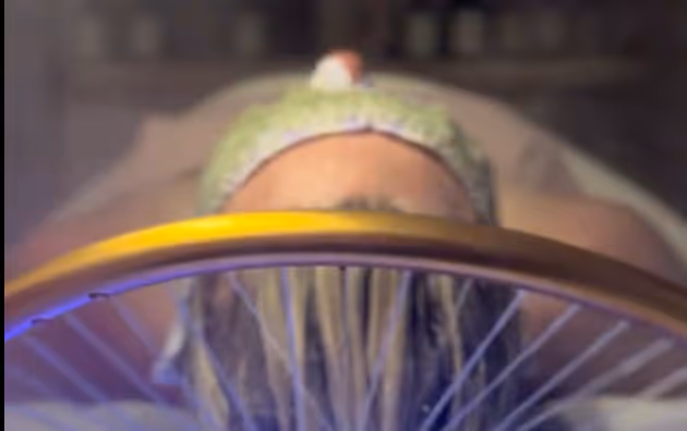 Relaxing scalp facial therapy for hair growth and stress relief at The Salty Crown Studio