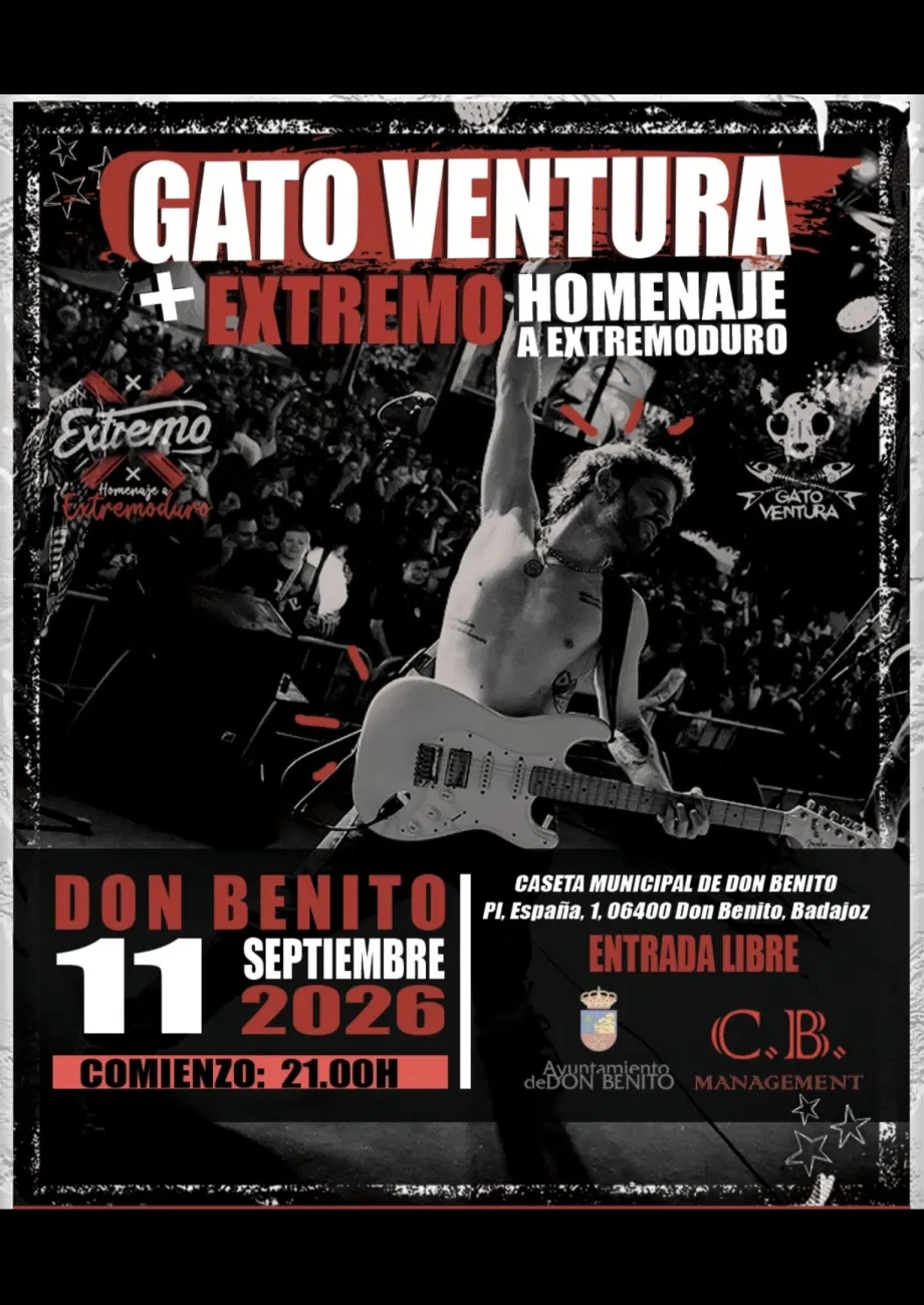 Gato Ventura + Extremo – Homenaje a Extremoduro