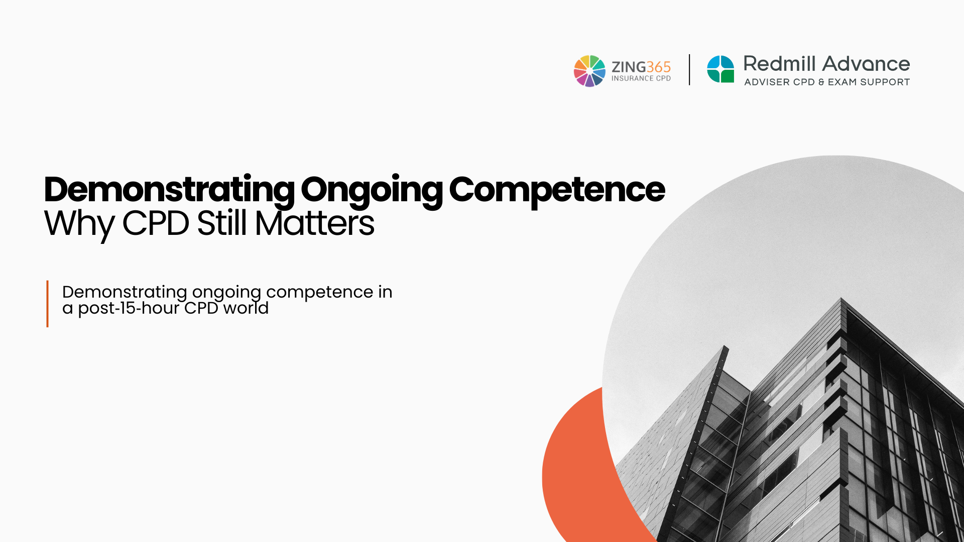 Demonstrating ongoing competence and why CPD still matters - Webinar